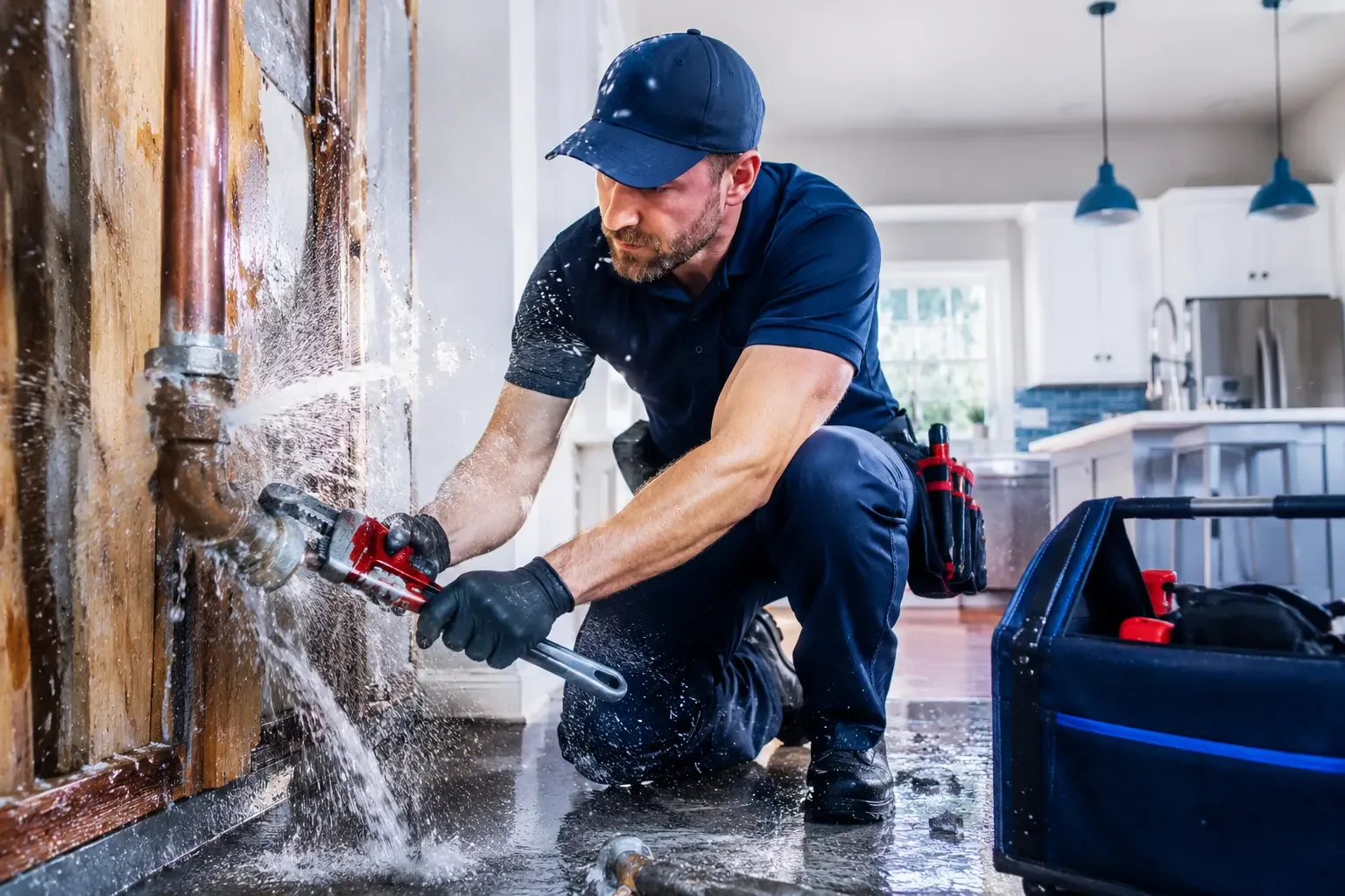 Local emergency pipe repair professionals in College Corner, OH